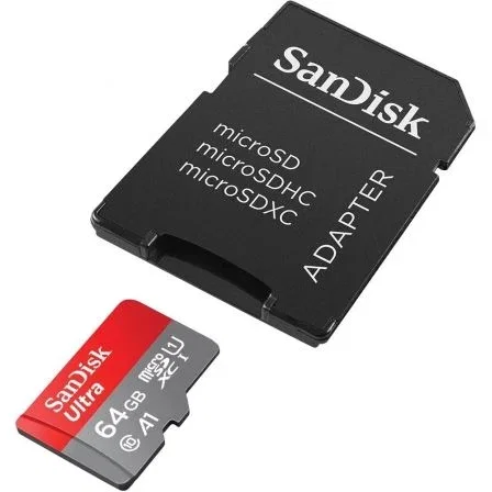 SanDisk Ultra microSDXC 64 GB con Adaptador